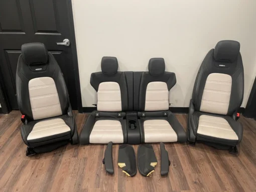 C63 Cabriolet Front and Rear Seats