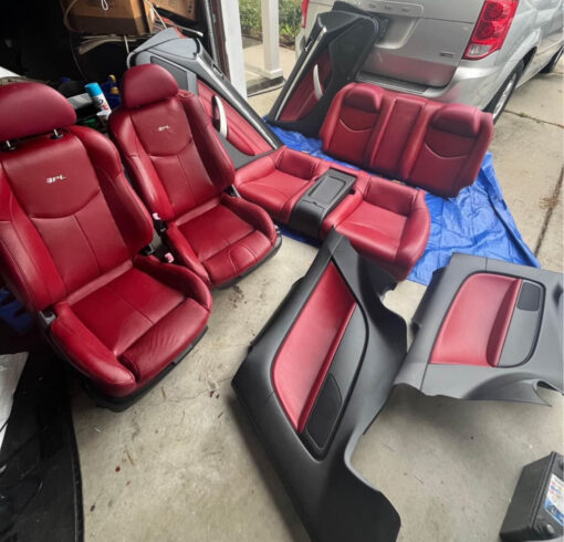 Monaco Red IPL interior