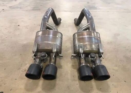 C6 Corvette Akrapovic Axle Back Exhaust